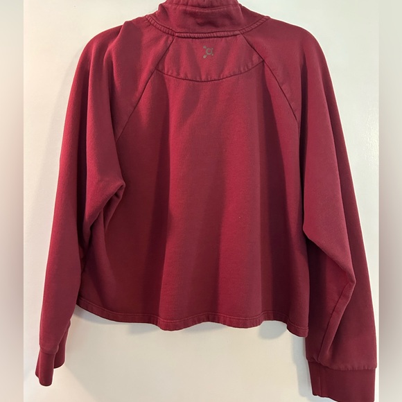 XL OrangeTheory Cropped Quarter Zip - Picture 4 of 4